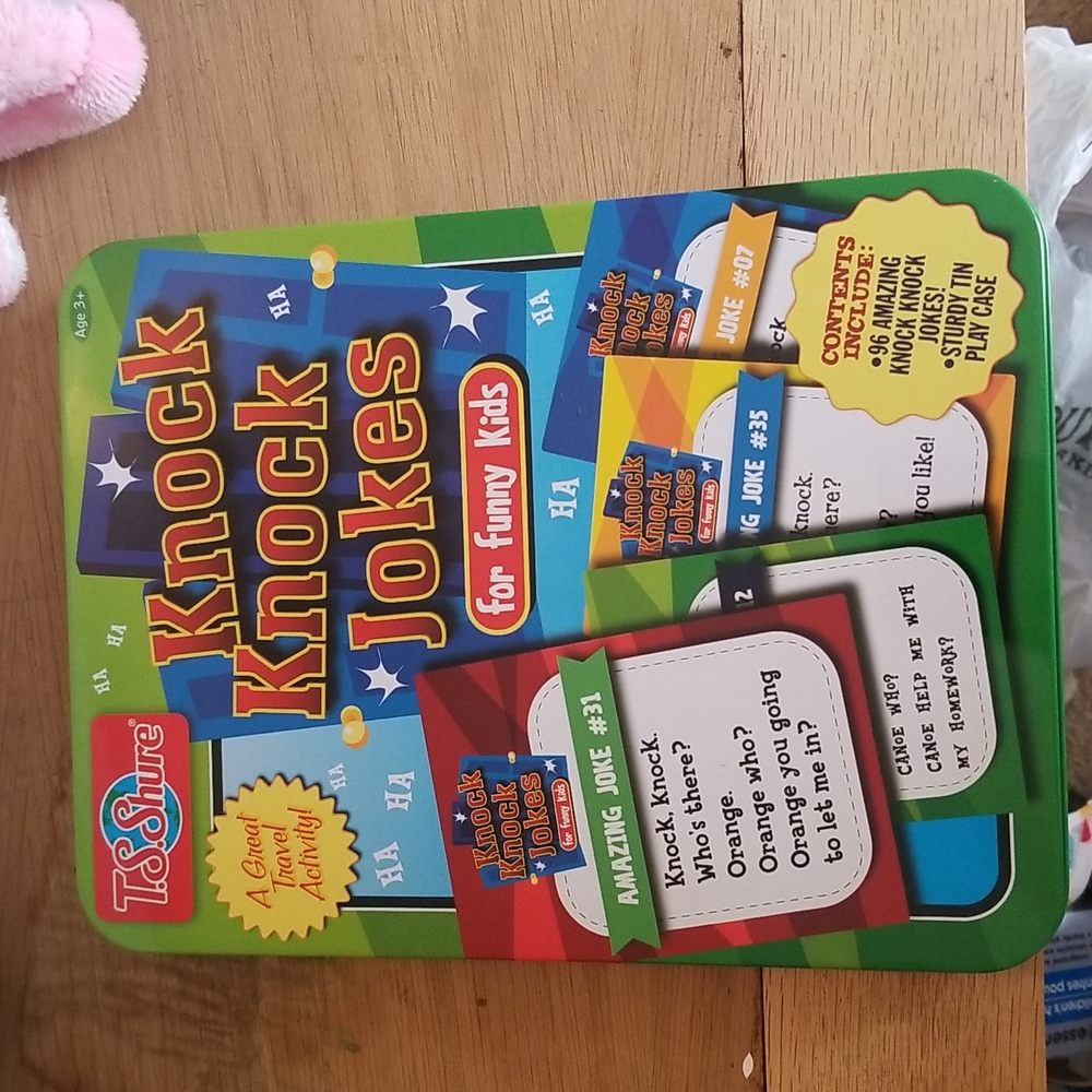 Knock knock joke cards